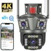 Camara De Seguridad 9MP Wifi Inalambricas Para Casa y Exterior Con Audio Video - Imagen 8