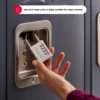 Master Lock Establece Tu Propia Combinación de Palabras. 1-9/16 Pulgadas de Ancho, 643D - Imagen 2