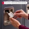 Master Lock Establece Tu Propia Combinación de Palabras. 1-9/16 Pulgadas de Ancho, 643D - Imagen 5